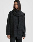 Remy Scarf Knit Jumper by 4th & Reckless