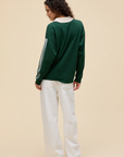 Bonjour! Rugby Long Sleeve Top by Daydreamer - FINAL SALE