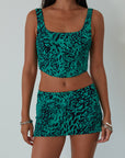 Take A Risk Mini Skirt - FINAL SALE