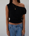 Ribbed knit crop top. Cap sleeves. Banded hem. Unlined. black going out top. cute black top. fall outfit