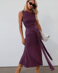 Spiced Plum Maxi Dress - FINAL SALE