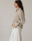 Business Appropriate Top by Line & Dot - FINAL SALE