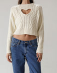 With Love Crop Sweater - FINAL SALE