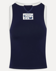 Dreamer Cotton Tank Top by Frankies Bikinis - FINAL SALE