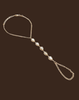Calista Gold Filled Hand Chain by LUNA B