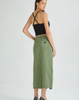 99 Low Maxi Skirt Fade Army by Abrand Jeans - FINAL SALE