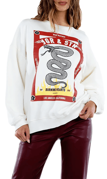 Lit Oversized Sweatshirt by JGR & STN - SHOPLUNAB