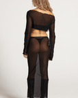 Set List Crop Top by Luna B - SHOPLUNAB