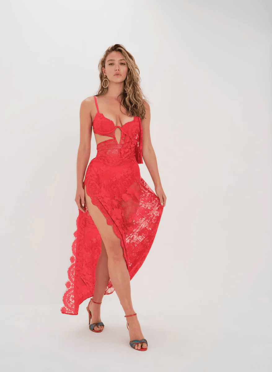 Kaia Maxi Dress by For Love Lemons FINAL SALE SHOPLUNAB