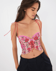 Kaylee Crop Top by For Love & Lemons - SHOPLUNAB