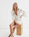 Renee Bell Sleeve Mini Dress by For Love & Lemons - FINAL SALE - SHOPLUNAB