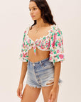 Imogen Crop Top by For Love & Lemons - FINAL SALE - SHOPLUNAB