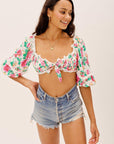 Imogen Crop Top by For Love & Lemons - FINAL SALE - SHOPLUNAB