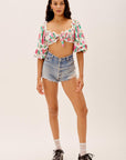 Imogen Crop Top by For Love & Lemons - FINAL SALE - SHOPLUNAB