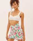 Becca Mini Skirt by For Love & Lemons - FINAL SALE - SHOPLUNAB