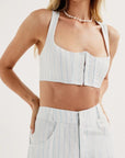 Skyler Crop Top by For Love & Lemons - FINAL SALE - SHOPLUNAB