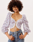 Dahlia Crop Top by For Love & Lemons - FINAL SALE - SHOPLUNAB