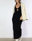 Film Collection Leather Blazer - SHOPLUNAB