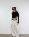 Open Minded Crop Top - SHOPLUNAB