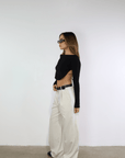 Open Minded Crop Top - SHOPLUNAB