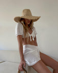 Hamptons House Crop Top - FINAL SALE - SHOPLUNAB