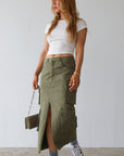 Manhattan Midi Skirt - SHOPLUNAB