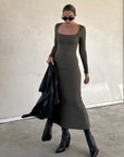 Fall Staple Midi Dress - SHOPLUNAB