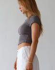It Girl Crop Tee - SHOPLUNAB