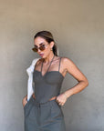 Too Late Bustier Top - SHOPLUNAB