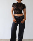 Love Language Crop Tee - SHOPLUNAB