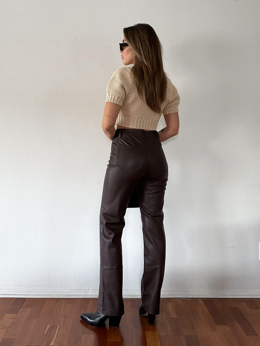Cassie Leather Pant by Pistola - FINAL SALE - SHOPLUNAB