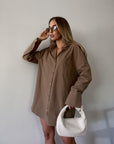 Rush Hour Shirt Dress - FINAL SALE - SHOPLUNAB