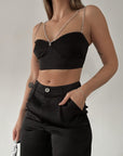 Party Mode Crop Top - SHOPLUNAB