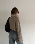French Alps Crop Sweater - SHOPLUNAB