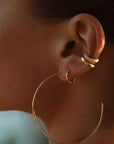 Amina Pave Cuff Earring by Viviana D'Ontañón - SHOPLUNAB
