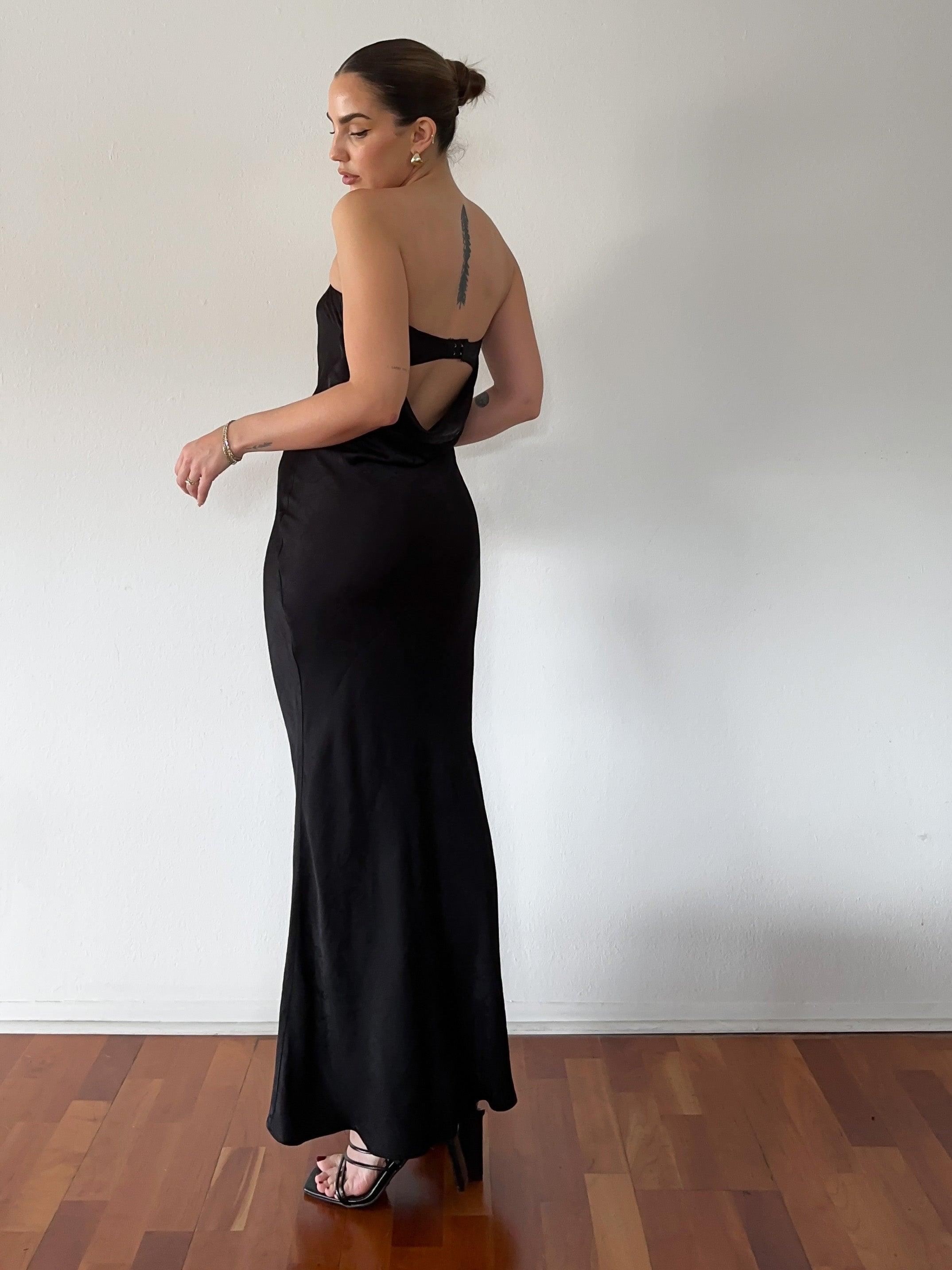 elastic bust maxi dress Slow Dance Maxi Dress
