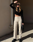 Quiet Riot Leather Cargo Pants - FINAL SALE - SHOPLUNAB