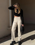 Quiet Riot Leather Cargo Pants - FINAL SALE - SHOPLUNAB