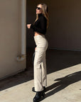 Quiet Riot Leather Cargo Pants - FINAL SALE - SHOPLUNAB
