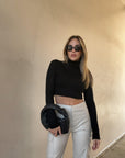 Vintage Film Crop Sweater - SHOPLUNAB