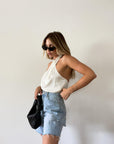 Twist My Words Crop Top - ONLINE EXCLUSIVE - SHOPLUNAB