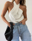 Twist My Words Crop Top - ONLINE EXCLUSIVE - SHOPLUNAB
