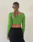 Late Night Thrills Crop Top - FINAL SALE - SHOPLUNAB