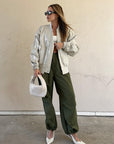 Test Drive Leather Bomber Jacket - FINAL SALE - SHOPLUNAB