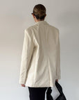 Film Collection Leather Blazer - SHOPLUNAB