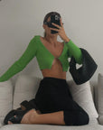 Late Night Thrills Crop Top - FINAL SALE - SHOPLUNAB