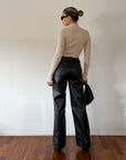 Speedway Leather Pants - SHOPLUNAB