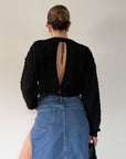 Karma Crop Sweater - SHOPLUNAB