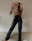 Cassie Leather Pant by Pistola - SHOPLUNAB