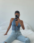 Paris Afternoon Crop Top - FINAL SALE - SHOPLUNAB